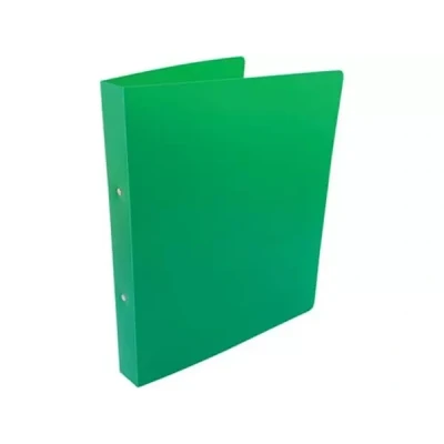Afbeelding van Alpha ringmap, voor ft A4, uit PP, 2 ringen van 25 mm, groen ringmap