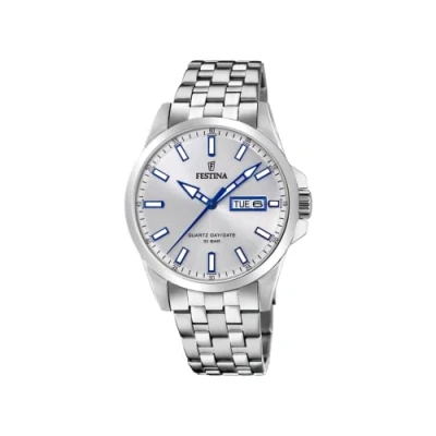 Afbeelding van Festina Horloge silvercoloured, Heren, Maat: One Size, Silver coloured