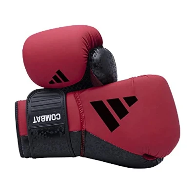 Afbeelding van adidas Combat 50 bokshandschoenen, 300 g, rood/zwart