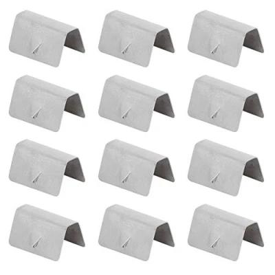 Afbeelding van KIMISS 12 stuks Winddeflector Clips Auto Wind Regen Deflector Kanaal Rvs Bevestiging Houder Fit voor HEKO G3