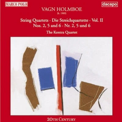 Afbeelding van Kontra Quartett Holmboe:String Quartets Volume 2 (CD)