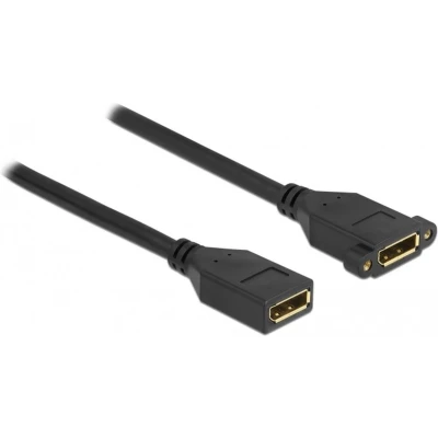 Afbeelding van DisplayPort inbouwadapter (v v) versie 1.2 (4K 60Hz) / zwart 0,30 meter