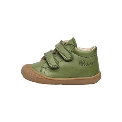Image de NATURINO Chaussures premiers pas en cuir, Vert olive 20