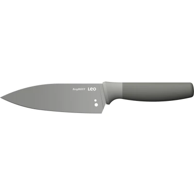Afbeelding van LEO RECYCLED Klein koksmes met kruidenstripper Balance 14cm