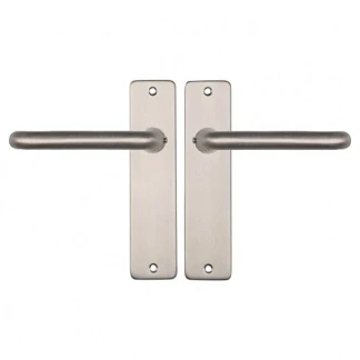 Afbeelding van Deurklink met blindschild Starx Coupe (Aluminium, RVS)