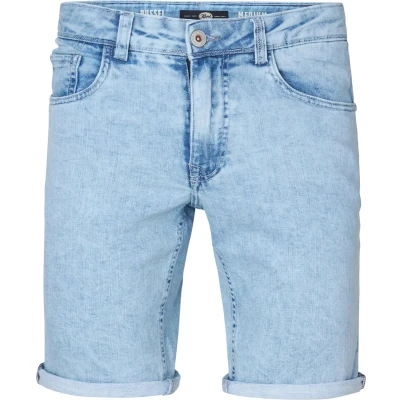 Afbeelding van Petrol Industries Heren Bassano Denim Short Tropicana Blauw Maat S