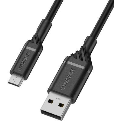 Afbeelding van Otterbox 3A USB A naar Micro Kabel 2 Meter Zwart