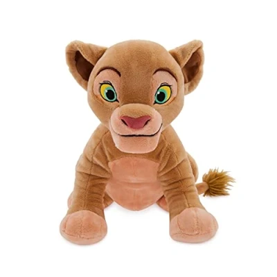 Afbeelding van Disney Store Middelgrote Nala knuffel, The Lion King, 32 cm, knuffelig pluche figuur, kleine leeuwin met geborduurde details en zacht gevoel