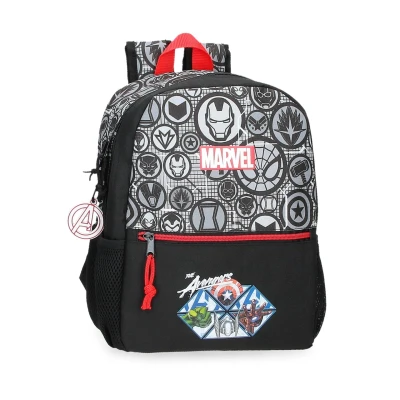 Afbeelding van Avengers jongens kleuter rugzak zwart 32 cm