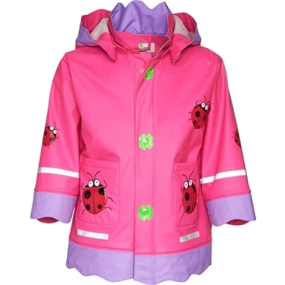 Image de Playshoes Regen Mantel Glückskäfer Manteau Mixte Enfant, Rouge (900 original), 116