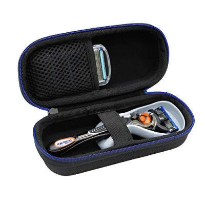 Afbeelding van Draagbare Harde Travel Case Tas voor Gillette Fusion ProGlide Power Scheerapparaat door GUBEE, zwart.