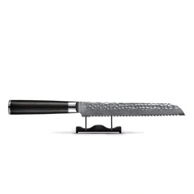 Afbeelding van Shinrai Japan Hammered Damast BR Broodmes 20 cm