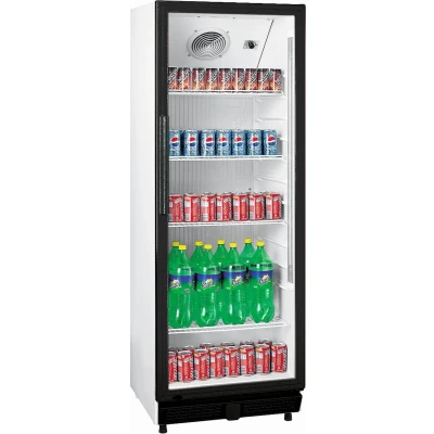 Afbeelding van Koelkast glazen deur 230L (H)144,2x(B)53x(D)63,5