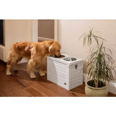Afbeelding van New Age Pet Piedmont Diner XL Antiek Wit