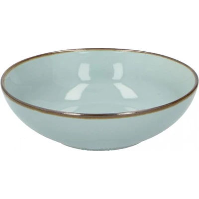 Afbeelding van Non branded Soepkom 18 X 5,5 Cm Keramiek Mintblauw