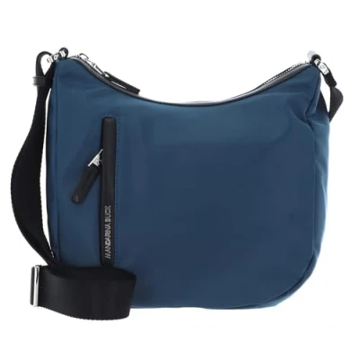 Afbeelding van MANDARINA DUCK Schoudertas Hunter Hobo Bag Scuba Blue Blauw