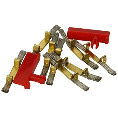Afbeelding van Carrera Digital 132 20085309 miniatuurvoertuig en circuit, accessoires, 8 dubbele schrobbers + 2 geleiders