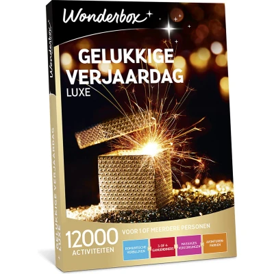 Afbeelding van Wonderbox cadeaubon Gelukkige verjaardag Luxe
