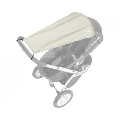 Image de PLAYSHOES 4010952288179 AUVENT POUR POUSSETTE AVEC PROTECTION UV NATURELLE DIMENSIONS : 75 X 55 CM