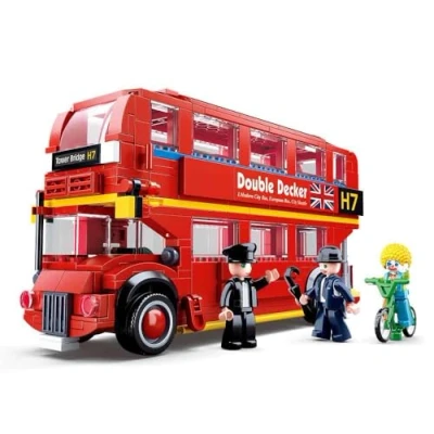 Afbeelding van Sluban London Bus, M38 B0708, meerkleurig kleur, medium