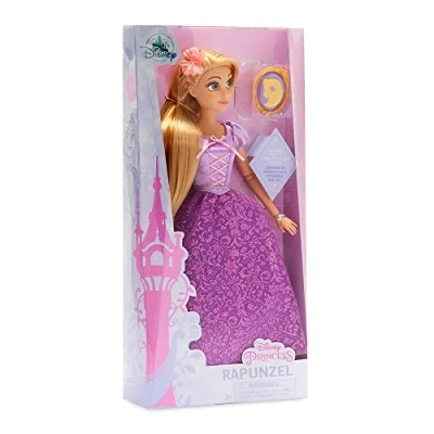 Afbeelding van Rapunzel Klassieke pop met ring, Disney prinses, 30 cm
