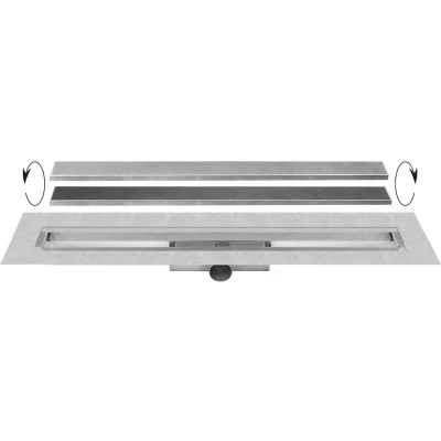 Afbeelding van Easy Drain Compact 30 TAF douchegoot met verstelbaar frame en