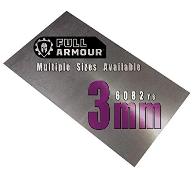 Afbeelding van 3mm Aluminium Plaat/Blad 100mm x 150mm (10cm 15cm)