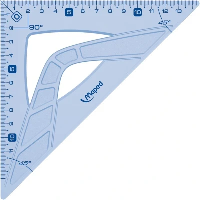 Afbeelding van Maped winkelhaak Geometric 21 cm, 45