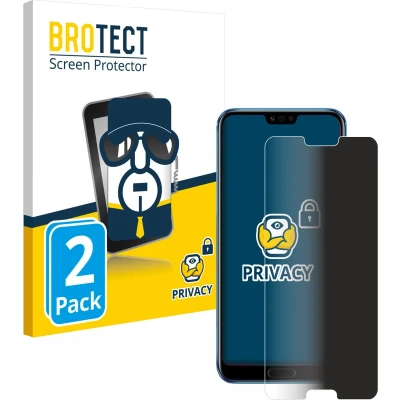 Afbeelding van BROTECT privacy screenprotector voor Honor 10 Folie Beschermfolie Blauwlichtfilter (2 Stuks)