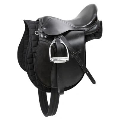 Image de Kerbl Set de selles Eurohorse Versatile NoirVendu par Agradi