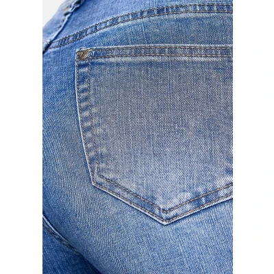 Afbeelding van Elara Jeans Skinny Fit, Dames, Maat: 48, Blau