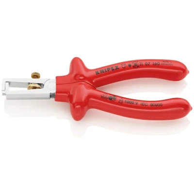 Afbeelding van Knipex 1107160 VDE Afstriptang 160mm