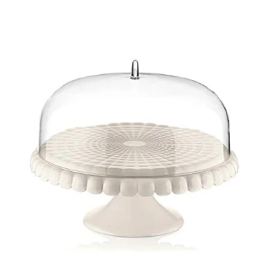 Afbeelding van Cake Stand Dome Milk White Guzzini