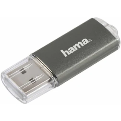 Afbeelding van Hama Laeta USB stick 16 GB Grijs 00090983 2.0