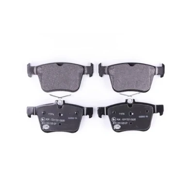 Afbeelding van HELLA 8DB 355 020 271 Remblokkenset Niet geschikt voor slijtage waarschuwingscontact VOLKSWAGEN: Golf 7, 7 Variant, Touran II, AUDI: A3 Sportback