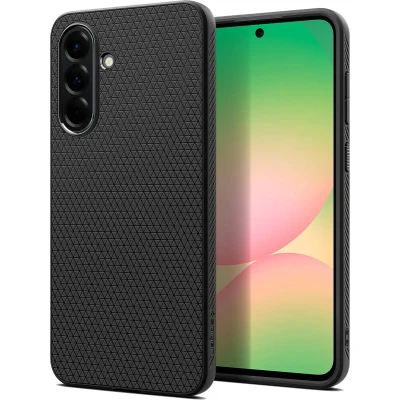 Afbeelding van Spigen Hoesje geschikt voor Samsung Galaxy A56 Liquid Air Zwart