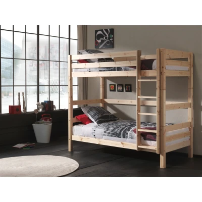Afbeelding van Stapelbed Pino Natuur 180 cm hoog 90x200