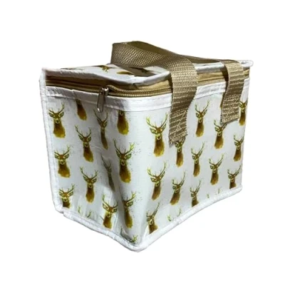 Afbeelding van Lunchtas/Koeltasje Wild Hert/Wild Stag Jan Pashley RPET Duurzaam 17x20x13cm