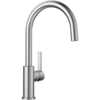 Afbeelding van Blanco Keukenkraan Candor massief RVS 523120