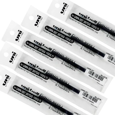 Afbeelding van Gelpenvulling Uni ball Signo 207 0.7mm zwart