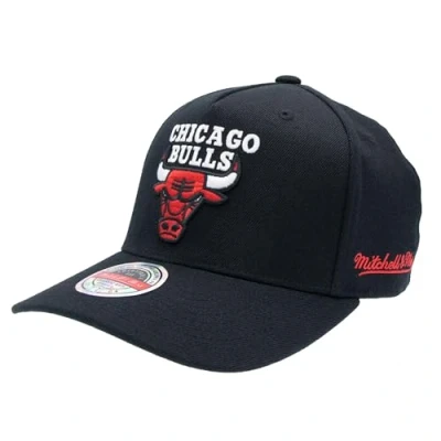 Afbeelding van Mitchell &amp; Ness NBA Classic Red Curved Eazy Snapback Caps Zwart, One Size