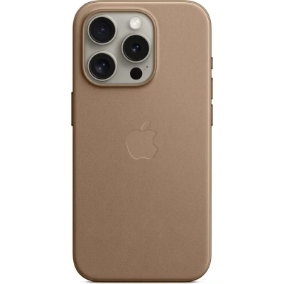 Afbeelding van Apple MagSafe Textiel Back Cover Bruin iPhone 15 Pro