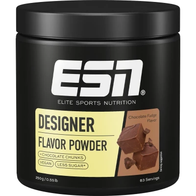Afbeelding van ESN Designer Flavor Powder, Chocolate Fudge, 250 g smaakpoeder