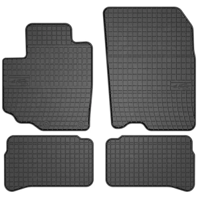 Afbeelding van M MOTOS Rubberen vloermatten voor Suzuki Vitara II 2015 2018 Verbeter je reiscomfort met de zwarte antislip mat auto en automat alle weersomstandigheden, bescherming tegen
