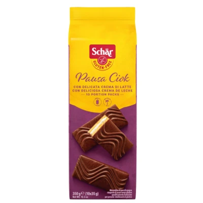 Afbeelding van Schar Pausa Ciok Cakjes met Cacao Glutenvrij 350GR