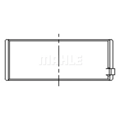 Afbeelding van Mahle Original Drijfstanglager 001 PL 21330 000