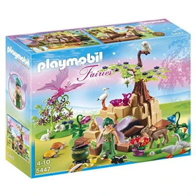 Image de Playmobil 5447 Fairies Fée Méditrine avec animaux