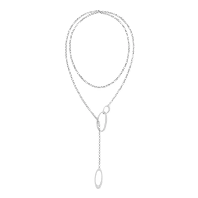 Afbeelding van Calvin Klein SS Statement Ketting, Dames, Maat: One Size, Silver coloured