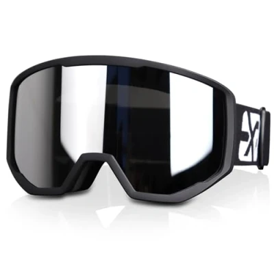 Afbeelding van EXP VISION Skimasker, anti condens, skibril, 100% UV400 bescherming, snowboardmaskers, ski masker en bril, motorfiets, skateboard, voor mannen, vrouwen, jongens meisjes