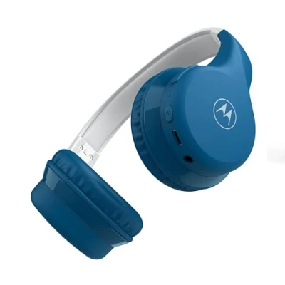 Afbeelding van Kinderkoptelefoon Moto Jr300 Blu Grey